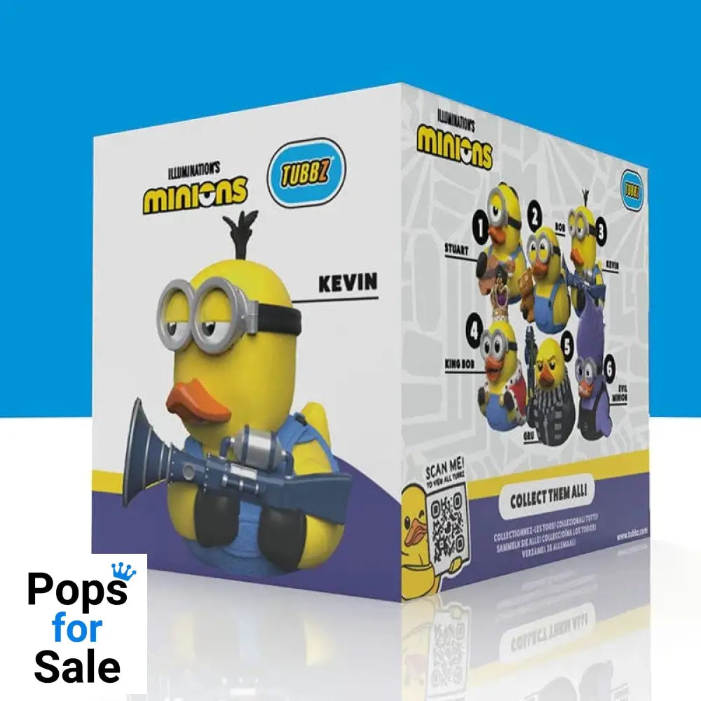 Minions Tubbz PVC Figure Kevin (Fart Blaster) Boxed Edition 10 cm Mini-figures