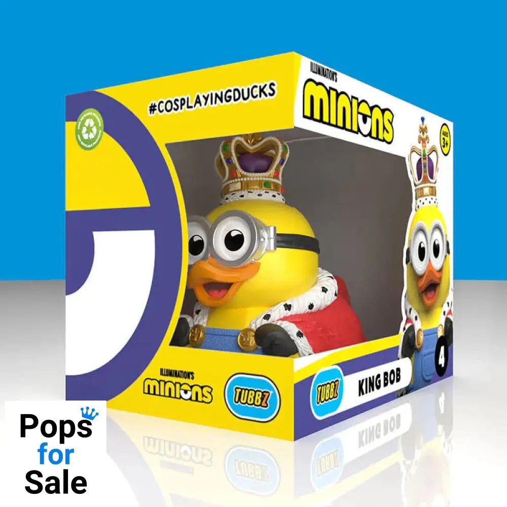 Minions Tubbz PVC Figure King Bob Boxed Edition 10 cm