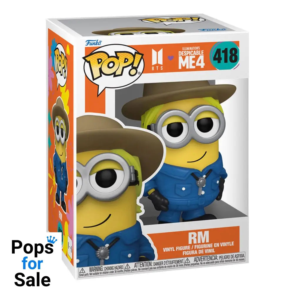 Minions x BTS POP! Rocks Vinyl Figure RM 9 cm