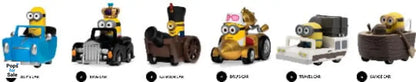 Minions Zoom Hero Pullback Vehicles with Figures Blind Box Assortment (12)