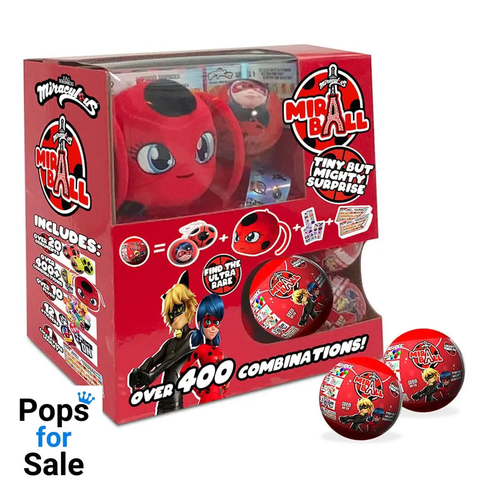 Miraculous: Tales of Ladybug & Cat Noir Mystery Miraball Display (24)