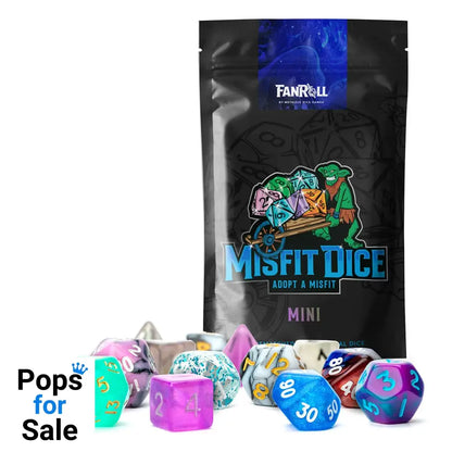 Misfit Dice Set Blind Bag Display Mini 2 Pack Assortment (12)