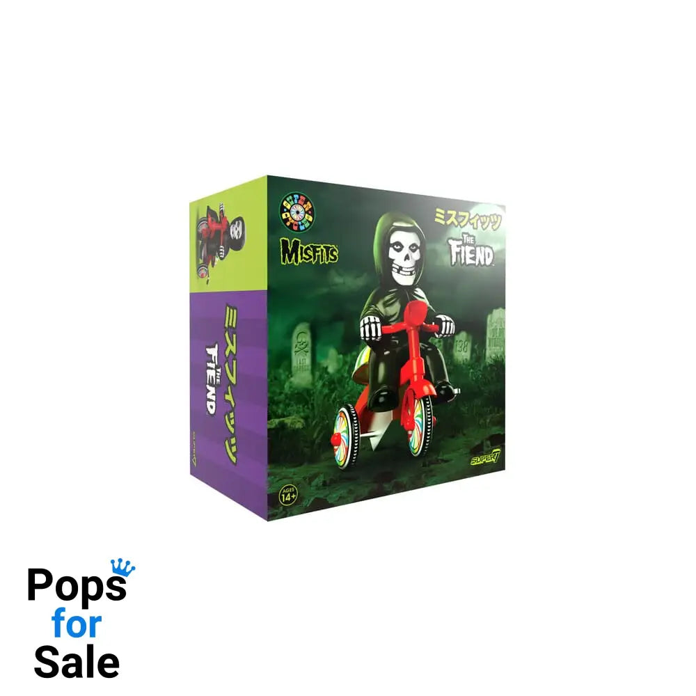 Misfits Super Cycles Action Figure Mummy Boy (Black with Red Trike) 13 cm