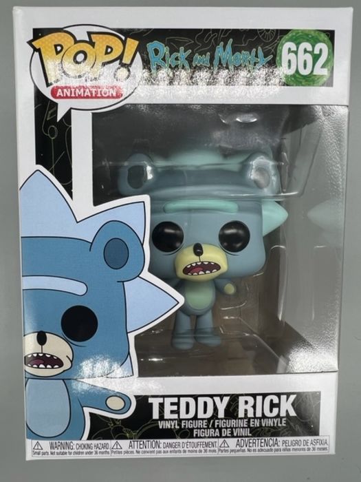 662 Teddy Rick - Rick and Morty Funko POP