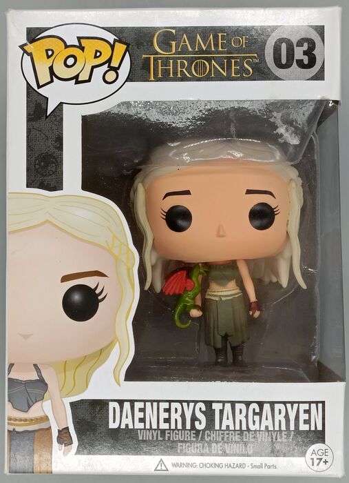 #03 Daenerys Targaryen - Game of Thrones - Box Damaged Funko POP