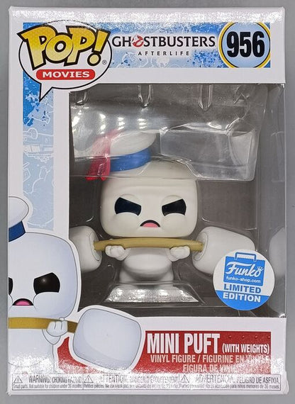 #956 Mini Puft (with Weights) Ghostbusters Afterlife Box Damaged Funko POP