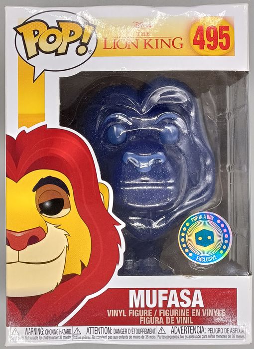 #495 Mufasa (Spirit) - Disney Lion King Box Damaged Funko POP