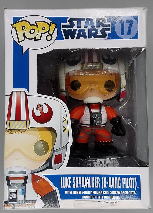 #17 Luke Skywalker (X-Wing Pilot) - Star Wars - Box Damaged Funko POP