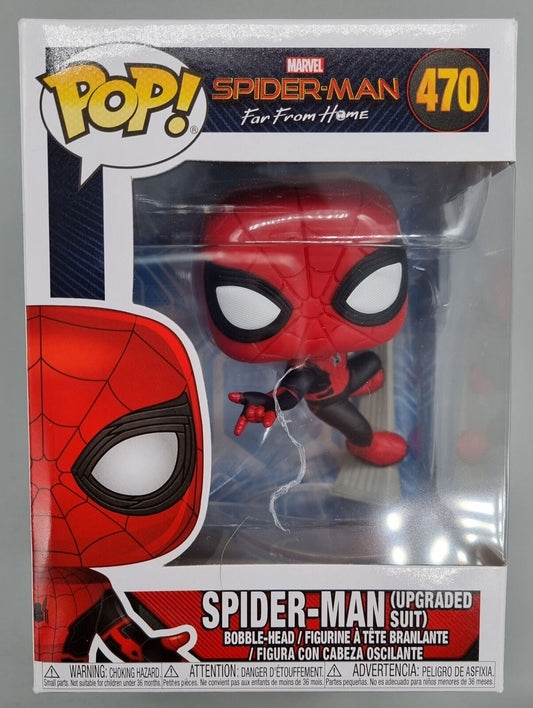 #470 Spider-Man (Upgraded Suit) Marvel Far from Home Funko POP