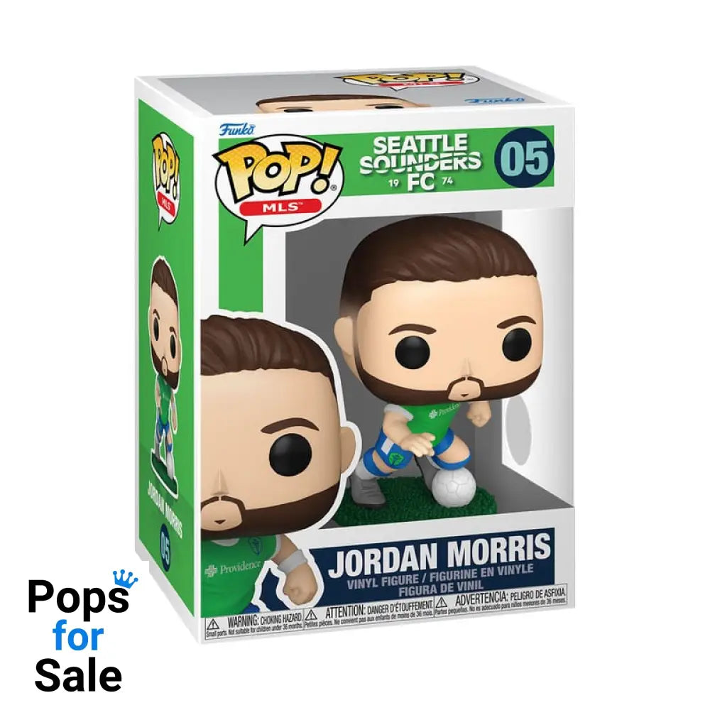 MLS POP! Sports Vinyl Figure Sounders- Jordan Morris 9 cm