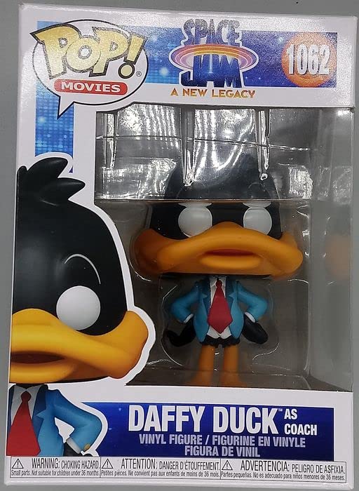 1062 Daffy Duck (as Coach) - Space Jam Funko POP - Box Damaged