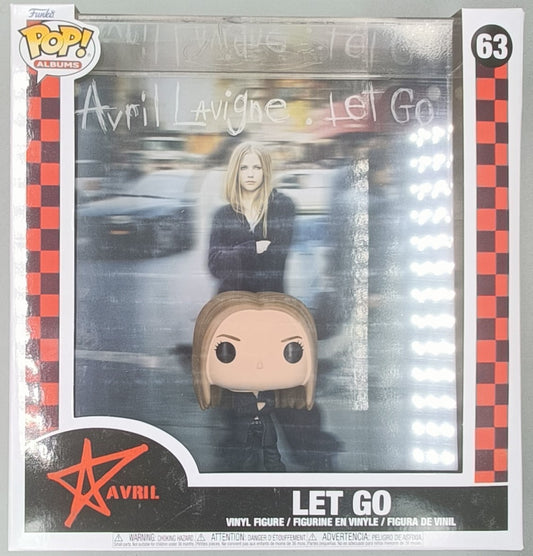 #63 Avril Lavigne - Let Go - Album Cover - Rocks Funko POP 
