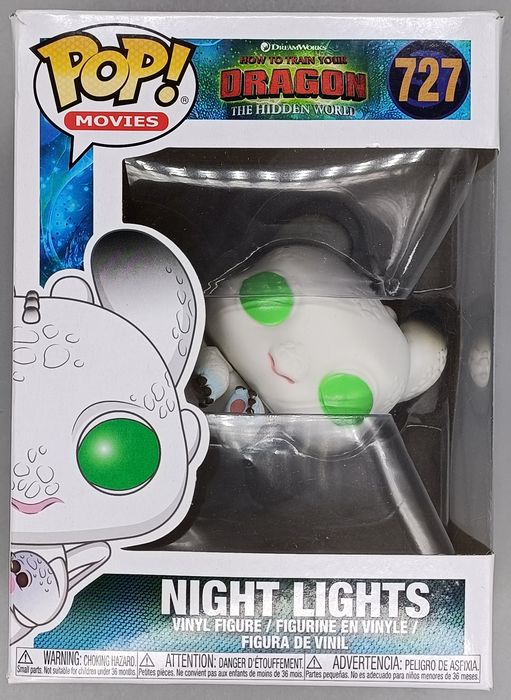 727 Night Lights (Stephanie) How To Train Your Dragon - Funko POP - Box Damaged