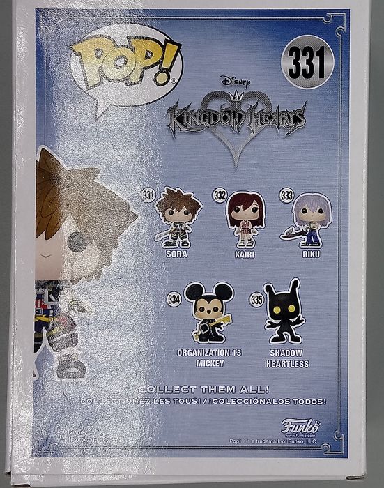 331 Sora - Disney Kingdom Hearts Funko POP - Damaged Box