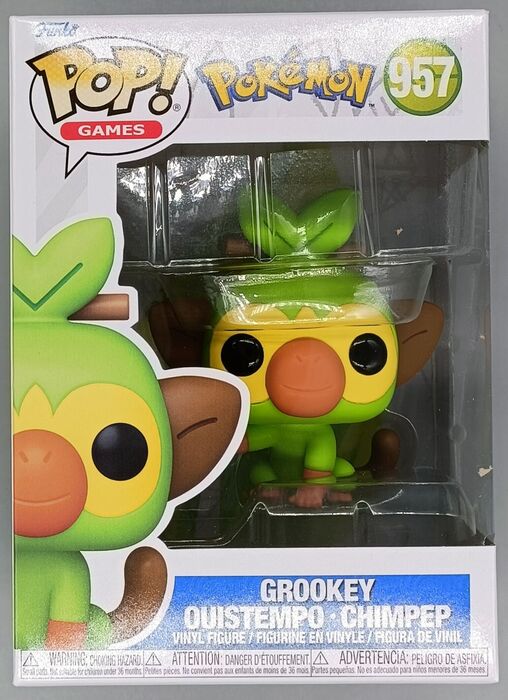 957 Grookey - Pokemon Funko POP - Brand New