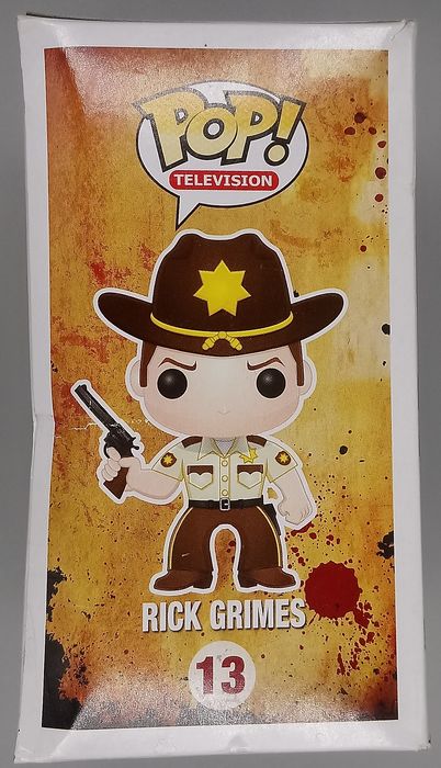 13 Rick Grimes - The Walking Dead - Funko POP - Box Damaged