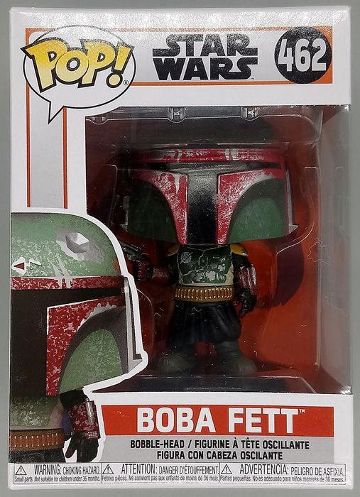 462 Boba Fett - Star Wars The Mandalorian Funko POP - Box Damaged 