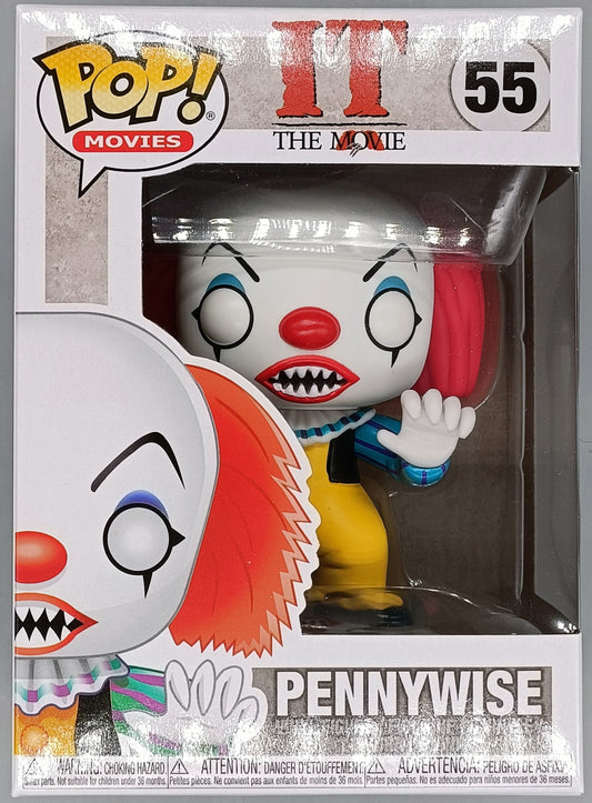 #55 Pennywise - Horror - IT The Movie - Brand New Funko POP in Protector