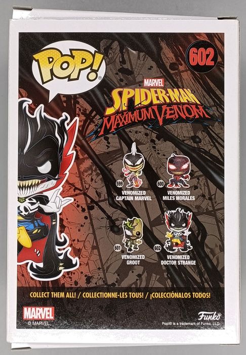 #602 Venomized Doctor Strange - Marvel Max Venom Funko POP