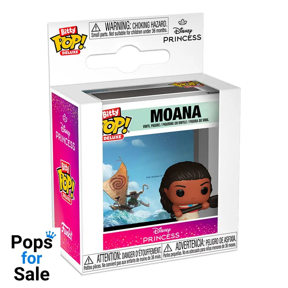 Moana Bitty POP! Deluxe Vinyl Figure Moana Display (12) 2,5 cm