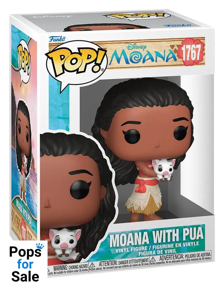 Moana POP! & Buddy Vinyl Figure Moana w/Pua 9 cm