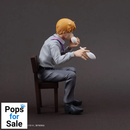 Mob Psycho 100 III x Bunbougu Cafe 2022 PVC Statue Arataka Reigen 14 cm