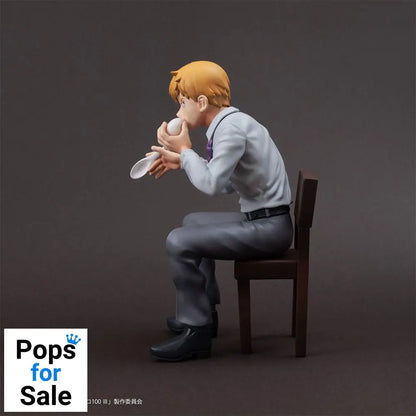 Mob Psycho 100 III x Bunbougu Cafe 2022 PVC Statue Arataka Reigen 14 cm