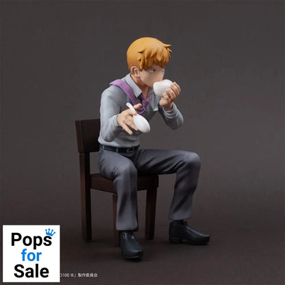 Mob Psycho 100 III x Bunbougu Cafe 2022 PVC Statue Arataka Reigen 14 cm