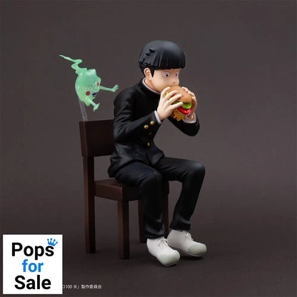 Mob Psycho 100 III x Bunbougu Cafe 2022 PVC Statue Shigeo Kageyama & Ekubo 13 cm