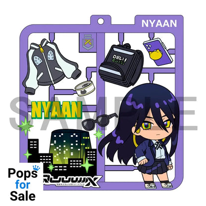 Mobile Suit Gundam GQuuuuuuX Plat Collection Keychain Assortment (4)