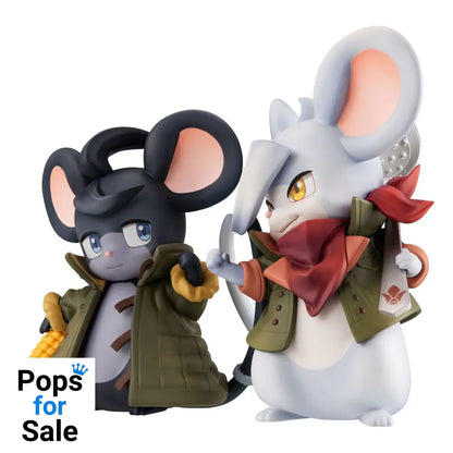 Mobile Suit Gundam Iron-Blooded Orphans PVC Statues Orphanchu of Block 3 Mikatsuki & Orga 10th Anniversary 12 cm