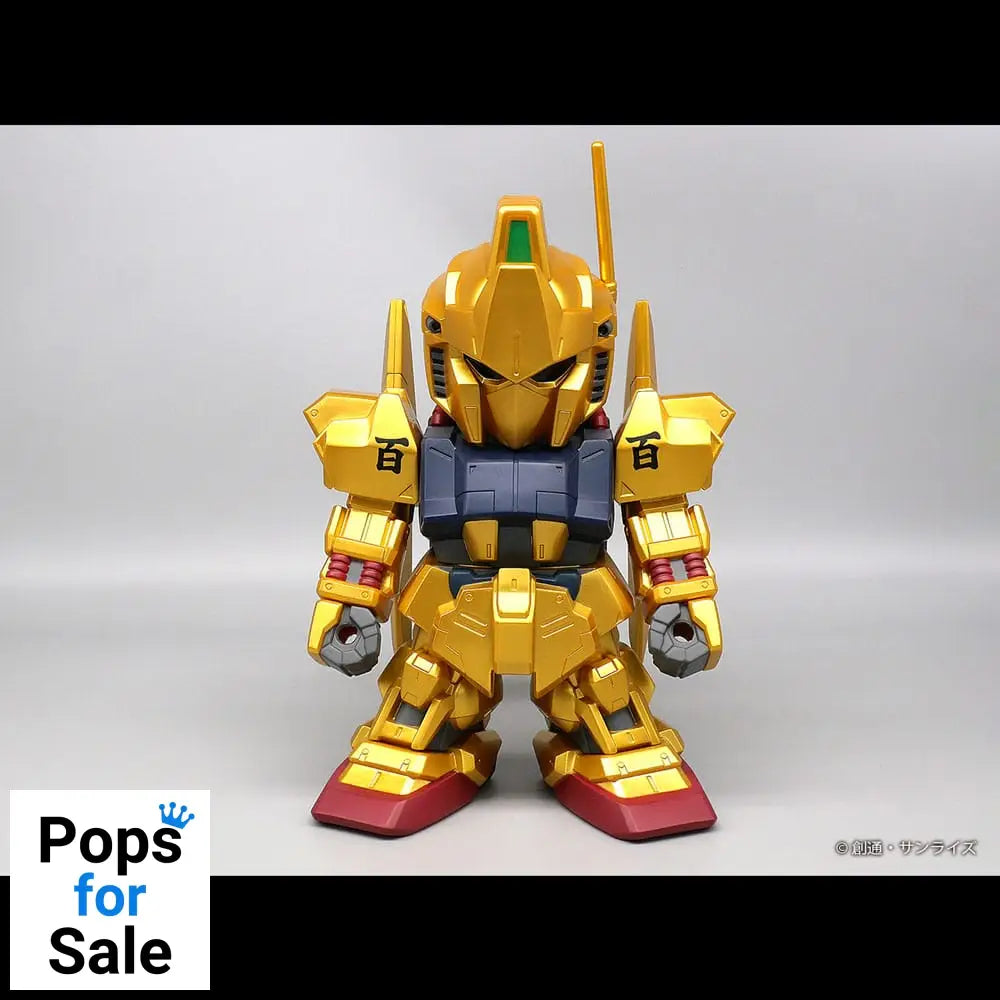 Mobile Suit Gundam Jumbo Sofbi Vinyl Figure Hyakushiki Gold Ver. 30 cm
