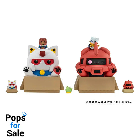 Mobile Suit Gundam Mega Cat Project Nyanto! The Big Nyandam Series Trading Figure Char's Zaku 14 cm