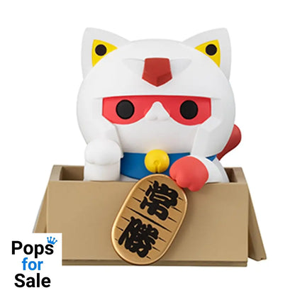 Mobile Suit Gundam Mega Cat Project Trading Figure Cats Luckycat 6 cm Blind Box Assortment (6) (with gift)