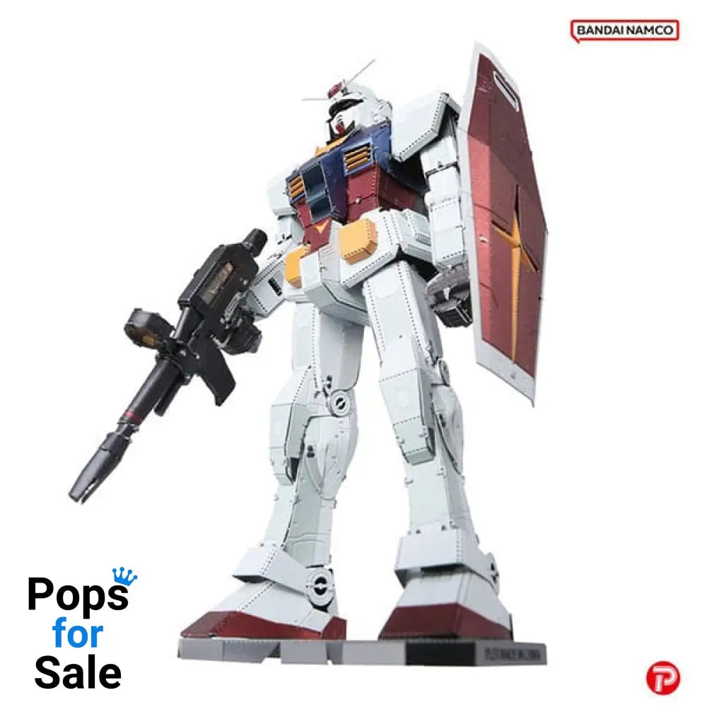 Mobile Suit Gundam Metallic Nano Puzzle Model Kit RX-78-2 12 cm