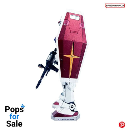 Mobile Suit Gundam Metallic Nano Puzzle Model Kit RX-78-2 12 cm