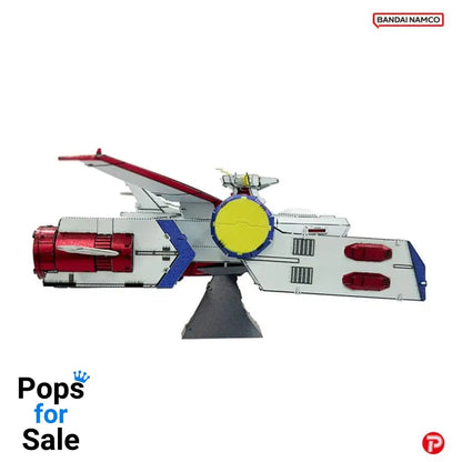 Mobile Suit Gundam Metallic Nano Puzzle Model Kit White Base 6 cm