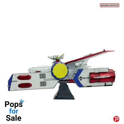 Mobile Suit Gundam Metallic Nano Puzzle Model Kit White Base 6 cm