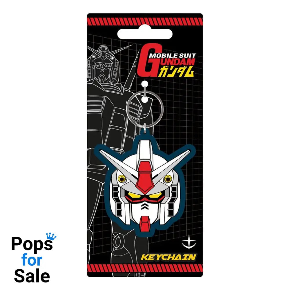Mobile Suit Gundam Rubber Keychain Model RX 78 2