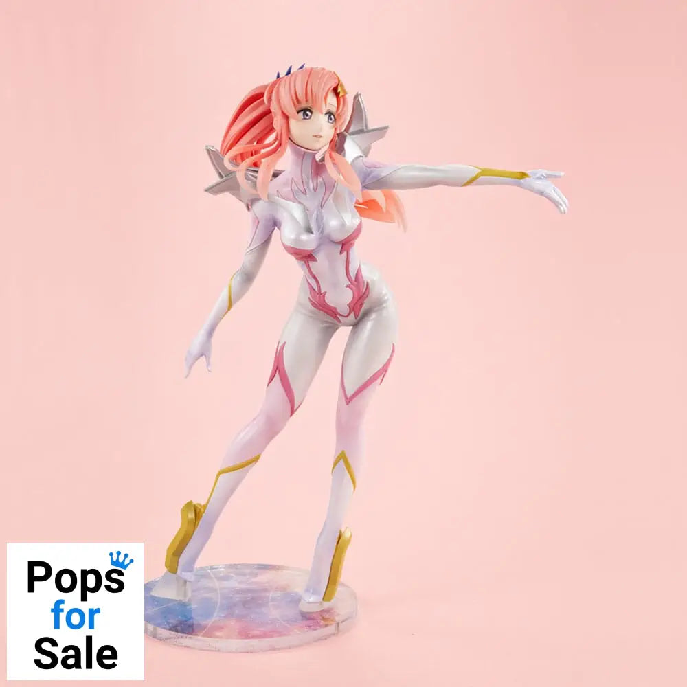Mobile Suit Gundam Seed Freedom GGG Statue Lacus Clyne Pilot Suit Ver. 22 cm