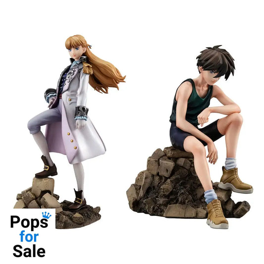 Mobile Suit Gundam Wing Alpha x Omega PVC Statue 1/8 Heero Yuy & Relena Peacecraft Set 30th Anniversary Repaint Ver. 14 cm