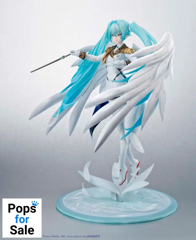 Mobile Suit Gundam x Hatsune Miku Lucrea PVC Statue Hatsune Miku x Wing Gundam Zero EW 45th Anniversary 27 cm