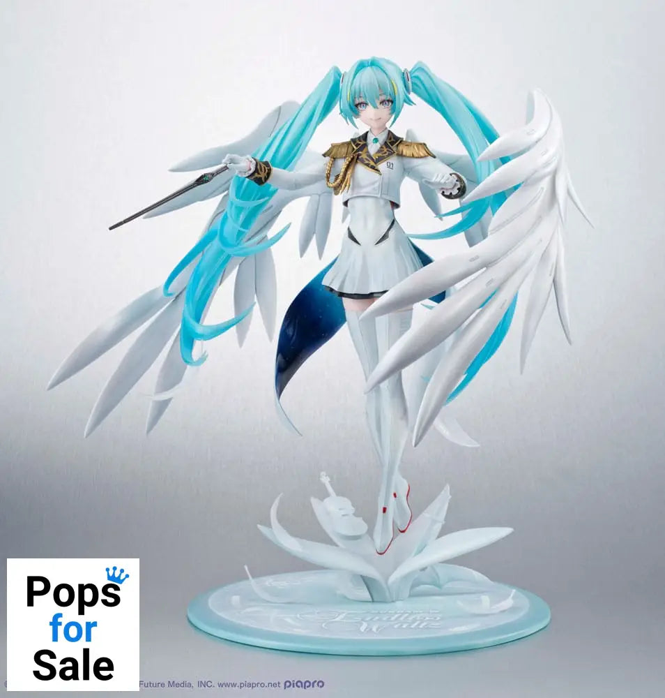 Mobile Suit Gundam x Hatsune Miku Lucrea PVC Statue Hatsune Miku x Wing Gundam Zero EW 45th Anniversary 27 cm