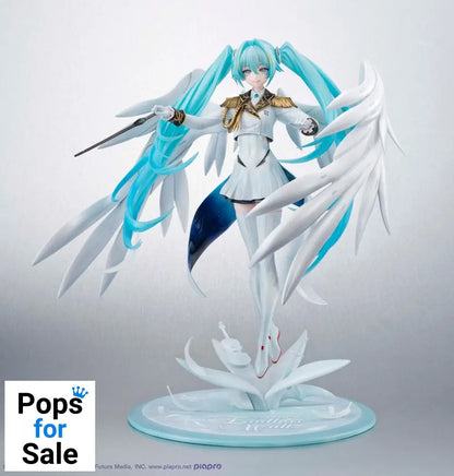 Mobile Suit Gundam x Hatsune Miku Lucrea PVC Statue Hatsune Miku x Wing Gundam Zero EW 45th Anniversary 27 cm