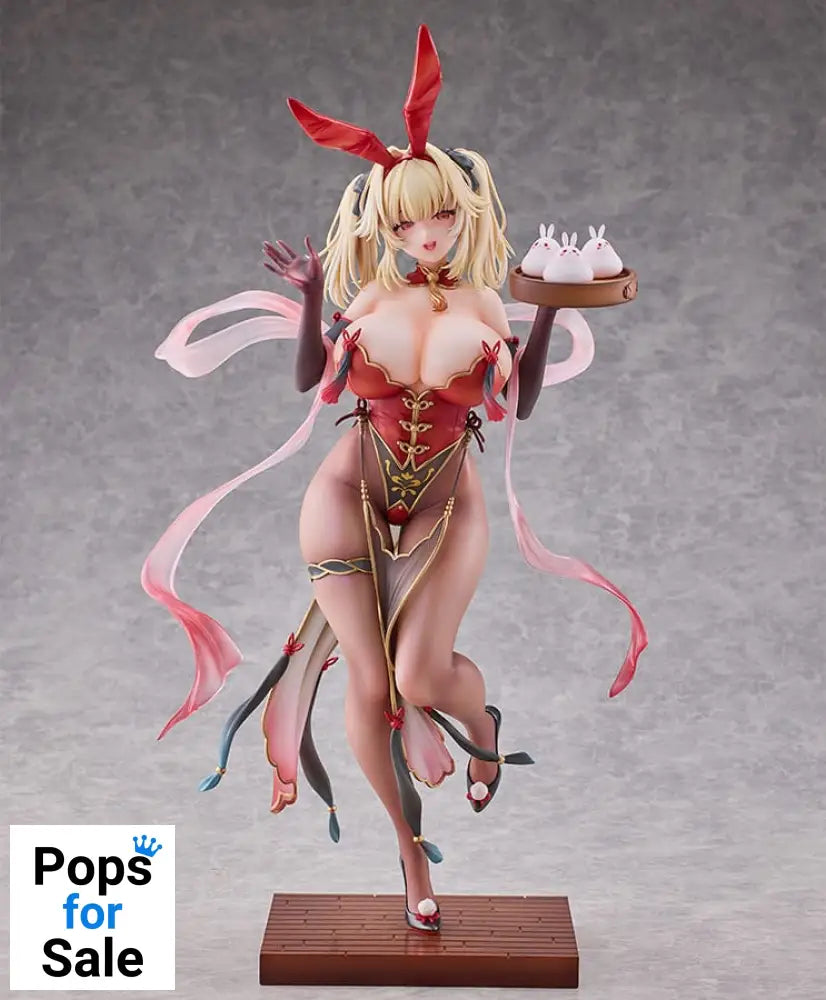 Moehime Union Statue 1/4 Cheongsam Bunny Stella 45 cm Statues