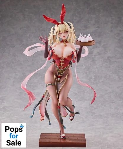 Moehime Union Statue 1/4 Cheongsam Bunny Stella 45 cm Statues