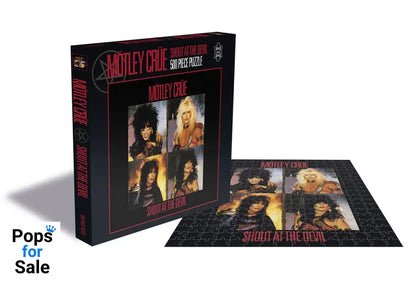 Mötley Crüe Puzzle Shout at the Devil Puzzles