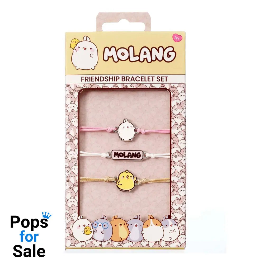 Molang Bracelets 3-Pack Molang and Piu Piu 18 cm