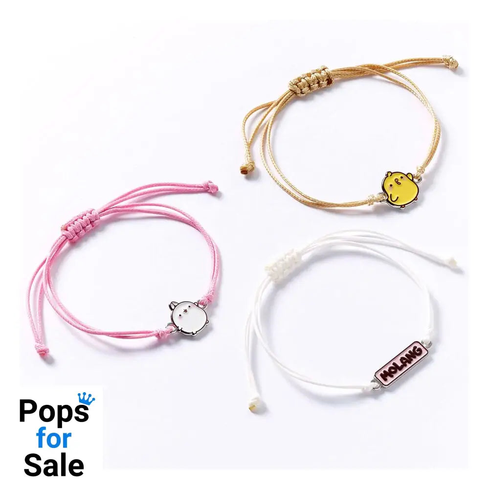 Molang Bracelets 3-Pack Molang and Piu Piu 18 cm