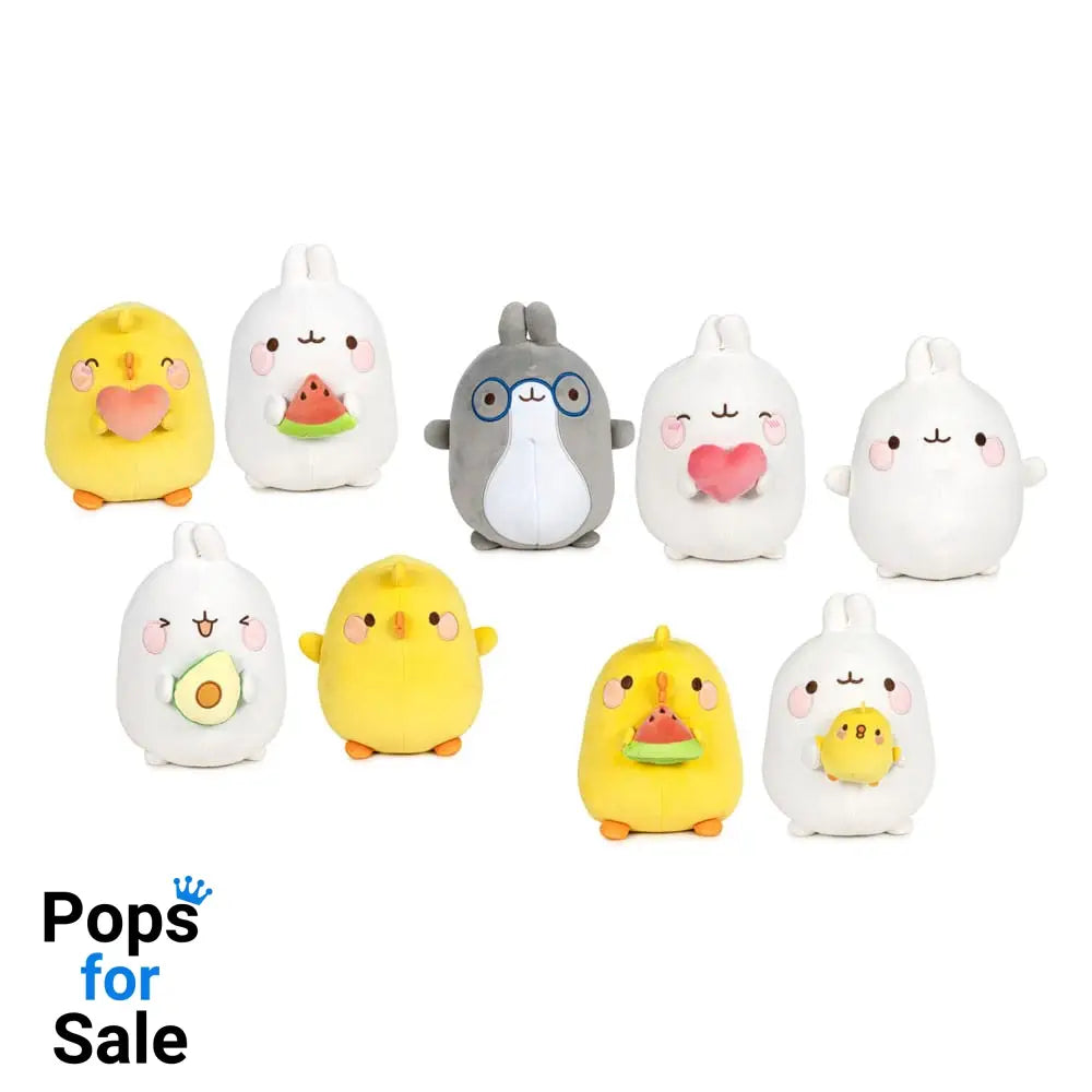 Molang Plush Figures 25 cm Wave 1 Medium Assortment (12) Plushes